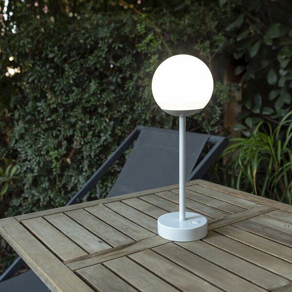 Newgarden Lampă de masă Norai Slim LED, antracit, reglabil, Gri, Camera de zi / sufragerie, Plastic