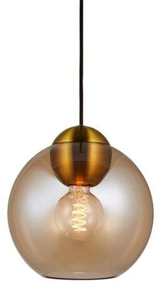 Lustră Pendul Halo Design, Portocaliu, Sala de mese, Sticlă