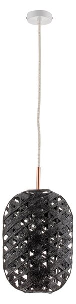 Lustră Pendul Forestier, Capsule S, reglabil, Negru, Camera de zi, Bamboo, Design
