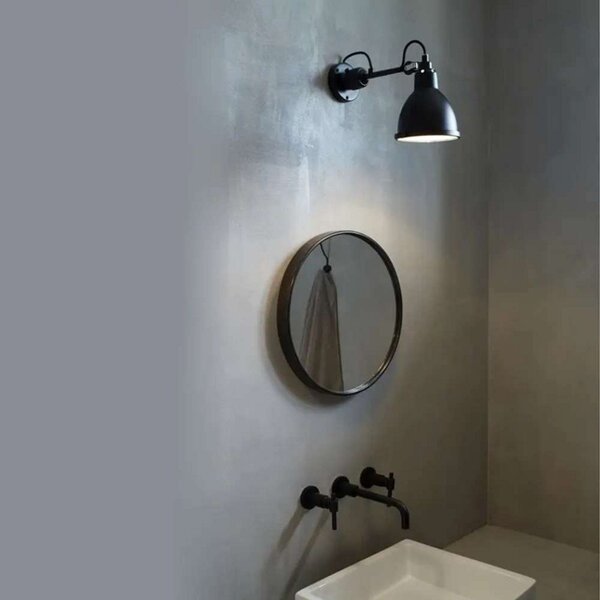Lampă de perete Lampe Gras, Alb, Baie, Metal, Design