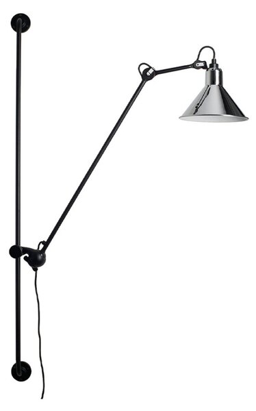 Lampă de perete Lampe Gras, Metalic, Camera de zi, Metal, Design industrial
