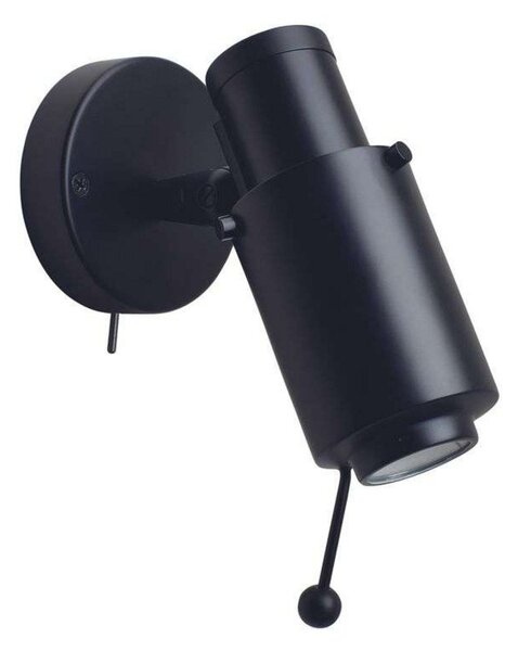 Biny Spot LED w/Întrerupător & Rod Black/Black