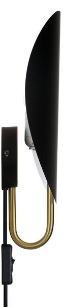 Lampă de perete DFTP by Nordlux, Spargo, Negru, Zona coridorului, Metal, Design