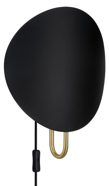Lampă de perete DFTP by Nordlux, Spargo, Negru, Zona coridorului, Metal, Design