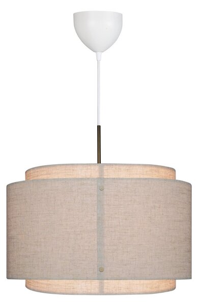 Lustră Pendul DFTP by Nordlux, Takai, reglabil, Bej, Camera de zi, Țesătură / Textil, Design