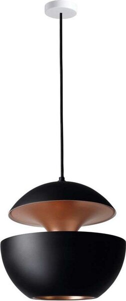 Here Comes The Sun Lustră Pendul ø350 Black/Copper - DCW