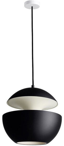 Here Comes The Sun Lustră Pendul ø350 Black/White - DCW