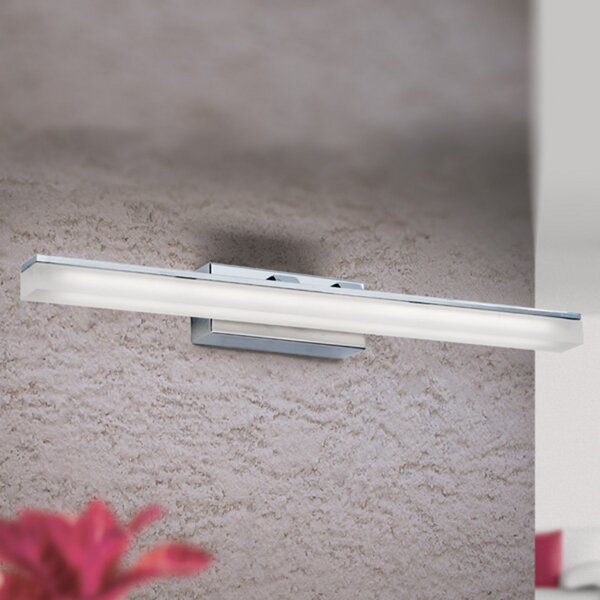 ORION Aplică de perete LED Alexander IP44, 46 cm, Metalic, Camera de zi / sufragerie, Metal, Modern