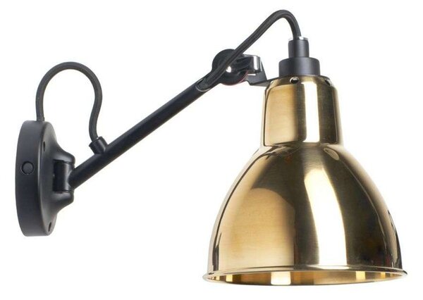 Lampă de perete Lampe Gras, Auriu / Alamă, dormitor, Metal