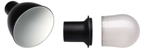 104 Bathroom Aplică de Perete Black - Lampe Gras