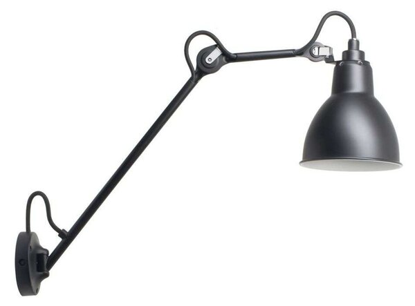 Lampă de perete Lampe Gras, Negru, Camera de zi, Metal