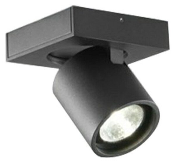 Plafoniere LIGHT-POINT, reglabil, Negru, Camera de zi, Aluminiu
