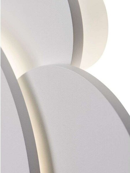 Lampă de perete LIGHT-POINT, Alb, Terasă, Aluminiu
