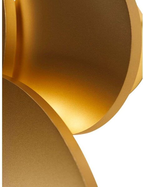 Lampă de perete LIGHT-POINT, Auriu / Alamă, Terasă, Aluminiu