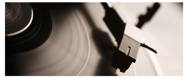 Tablou - Înregistrare gramofonică (120x50 cm)