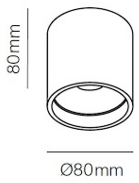 Plafoniere LIGHT-POINT, reglabil, Auriu / Alamă, Bucătărie, Aluminiu