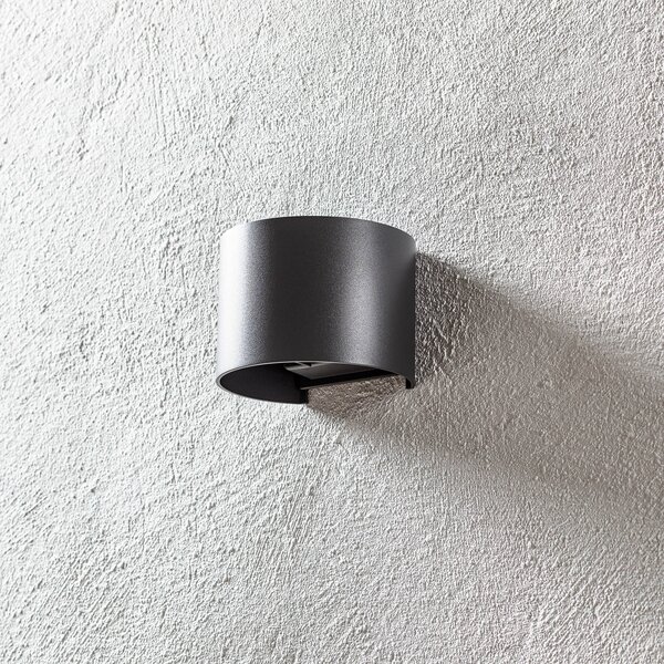 ORION Aplică LED Scotty cu unghi de iluminare variabil, Negru, Metal, Modern