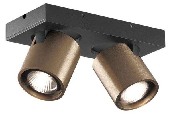 Plafoniere LIGHT-POINT, reglabil, Bronz / Alamă Veche, Camera de zi, Aluminiu