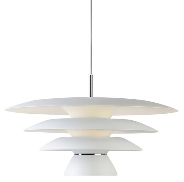 DaVinci Lustră Pendul Ø500 Matt White - Belid