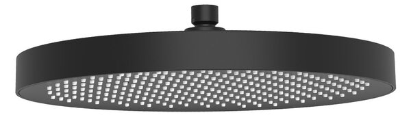Oltens Regna cap de duș 32x32 cm rotund negru mat 37009300