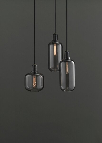 Lustră Pendul Normann Copenhagen, Auriu / Alamă, Camera de zi, Sticlă