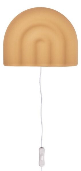 Lampă de perete OYOY Living Design, Maro / Rugină, Cameră pentru copii, Plastic