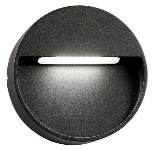 Lampă de Exterior LIGHT-POINT, reglabil, Negru, Terasă, Aluminiu
