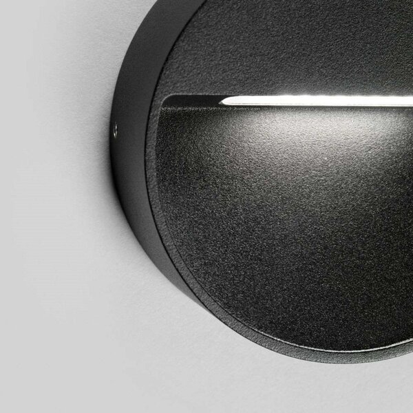 Lampă de Exterior LIGHT-POINT, reglabil, Negru, Terasă, Aluminiu