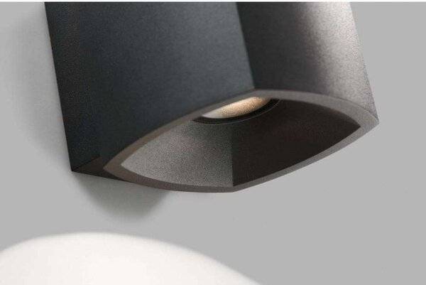 Lampă de perete LIGHT-POINT, reglabil, Negru, Subsol, Aluminiu