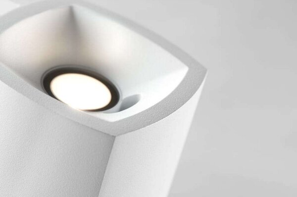 Lampă de perete LIGHT-POINT, reglabil, Alb, Subsol, Aluminiu