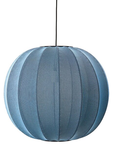 Knit-Wit 60 Round Lustră Pendul Blue Stone - Made By Hand