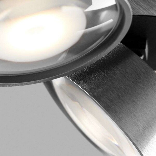 Plafoniere LIGHT-POINT, Metalic, Camera de zi, Aluminiu