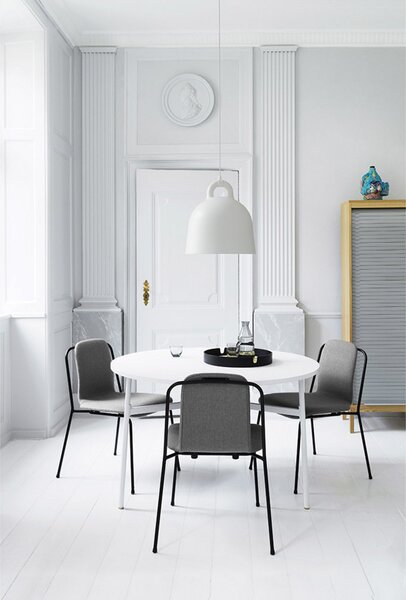Lustră Pendul Normann Copenhagen, Alb, Camera de zi, Aluminiu