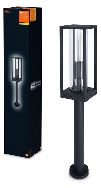 LEDVANCE Ledvance Endura Classic Frame lampă trotuar h=60cm, Negru, Metal, Modern, Felinar