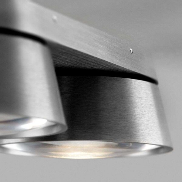 Plafoniere LIGHT-POINT, Metalic, Camera de zi, Aluminiu