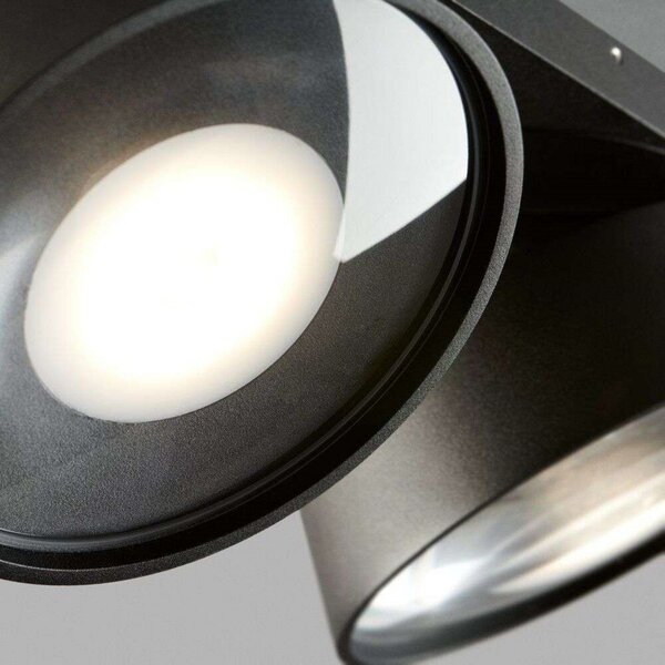 Plafoniere LIGHT-POINT, Negru, Camera de zi, Aluminiu