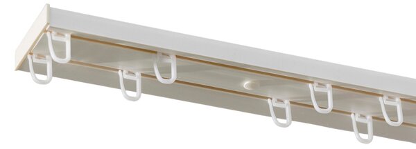 Șină dublă de tavan 180 cm – set complet