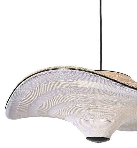 Lustră Pendul Made By Hand, Bej, dormitor, Țesătură / Textil