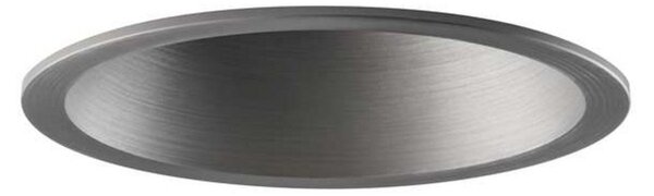 Spot încastrabil Curve II, Ø 90 cm IP54, CCT, argintiu