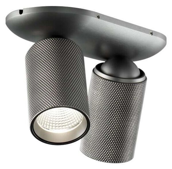 Plafoniere LIGHT-POINT, Metalic, Camera de zi, Aluminiu