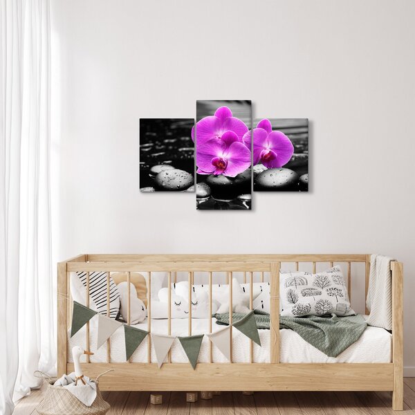 Tablou - Orhidee violet (90x60 cm)