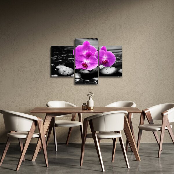 Tablou - Orhidee violet (90x60 cm)