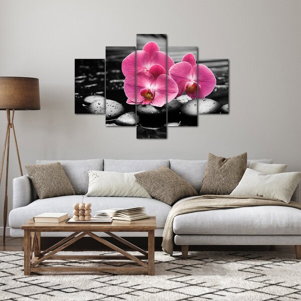 Tablou - Orhidee roz (150x105 cm)