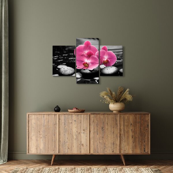Tablou - Orhidee roz (90x60 cm)