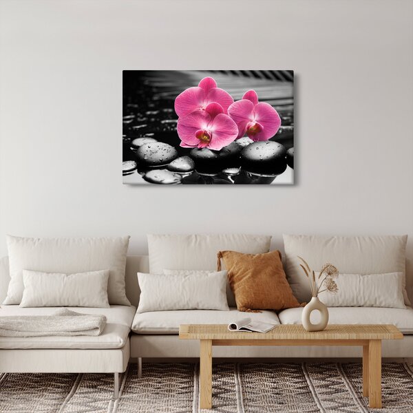 Tablou - Orhidee roz (90x60 cm)