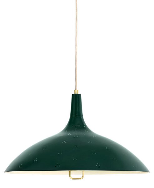 Lustră Pendul GUBI, Verde, Camera de zi, Metal