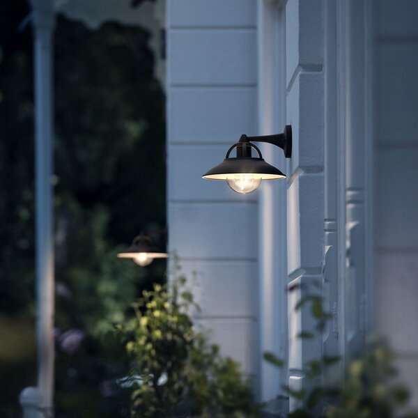 Philips myGarden Cormorant aplică de exterior, Negru, Metal, Modern
