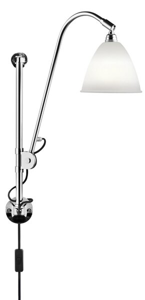 Bestlite BL5 Aplică de Perete ø16 Chrome/Porcelain - GUBI