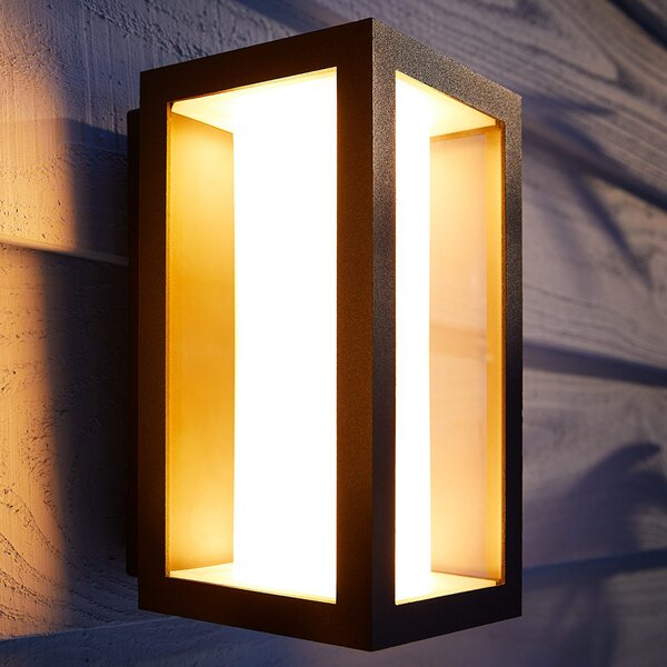 Philips Hue Lampă de exterior Impress, RGBW, IP44, inteligentă, reglabil, Negru, Metal, Modern