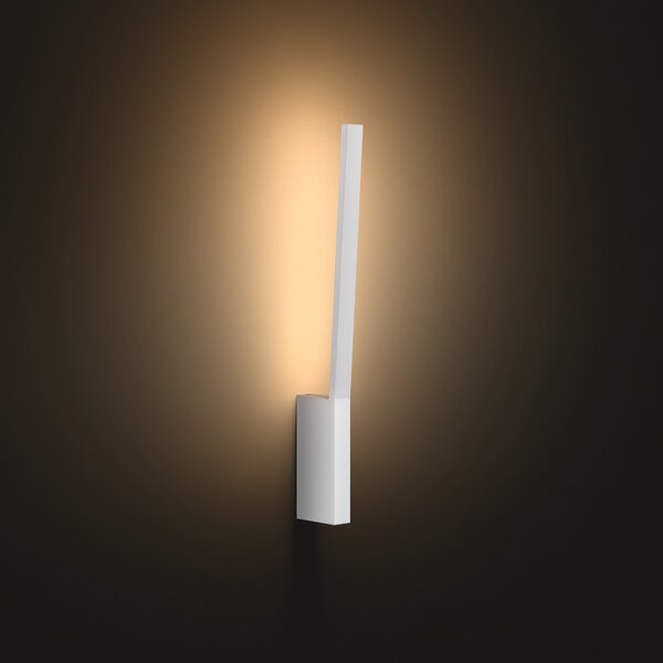 Philips Hue Liane aplică de perete LED, RGBW, alb, reglabil, Alb, Camera de zi / sufragerie, Metal, Modern